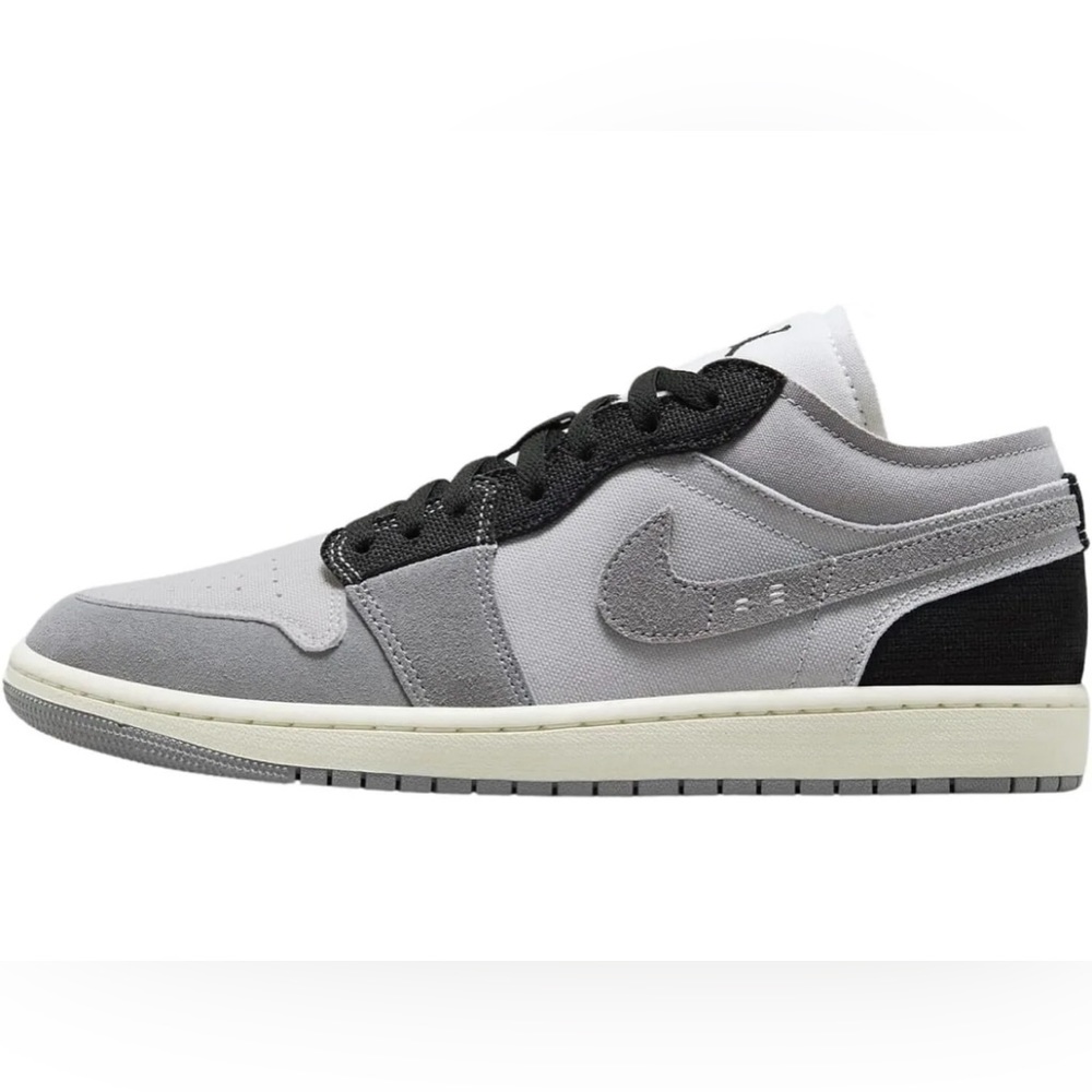 Men's Nike Jordan 1 Low SE Craft Tech Grey/Black-Cement Grey- 11.5 BRAND NEW BOX